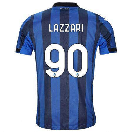 Kandiny Deti Ilaria Lazzari #90 Čierna Modrá Dresy Hazai Csapatmez 2023/24 Triĭká