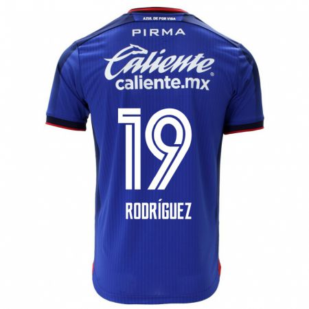 Kandiny Deti Carlos Rodríguez #19 Modrá Dresy Hazai Csapatmez 2023/24 Triĭká