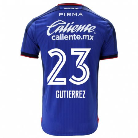 Kandiny Deti Ivonne Gutierrez #23 Modrá Dresy Hazai Csapatmez 2023/24 Triĭká