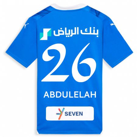 Kandiny Deti Abdulelah Al-Malki #26 Modrá Dresy Hazai Csapatmez 2023/24 Triĭká