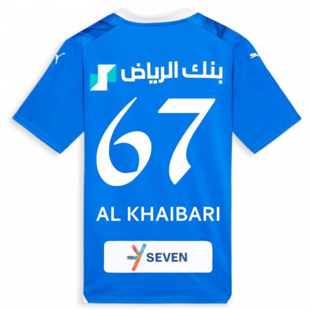 Kandiny Deti Mohammed Al-Khaibari #67 Modrá Dresy Hazai Csapatmez 2023/24 Triĭká