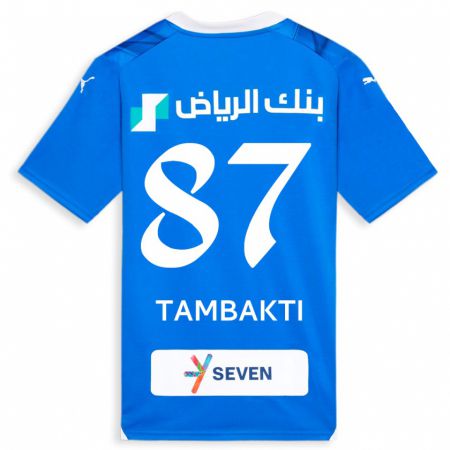 Kandiny Deti Hassan Tambakti #87 Modrá Dresy Hazai Csapatmez 2023/24 Triĭká
