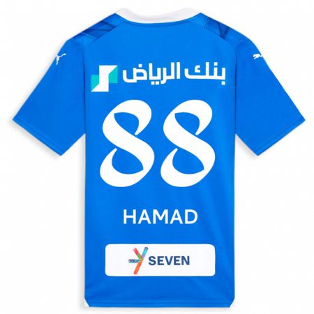 Kandiny Deti Hamad Al-Yami #88 Modrá Dresy Hazai Csapatmez 2023/24 Triĭká