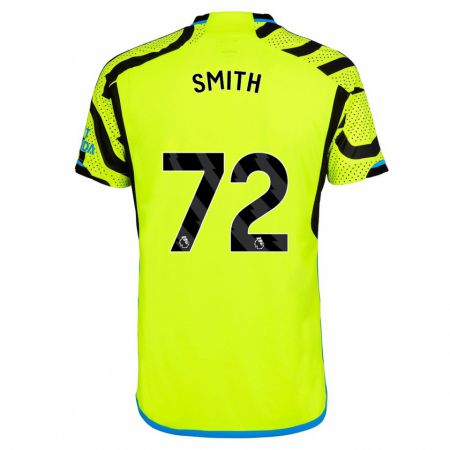 Kandiny Deti Matt Smith #72 Žltá Dresy Idegenbeli Csapatmez 2023/24 Triĭká