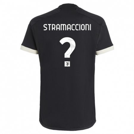 Kandiny Deti Diego Stramaccioni #0 Čierna Dresy Tretia Csapatmez 2023/24 Triĭká