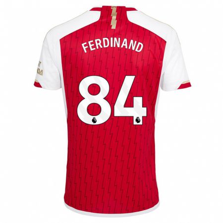 Kandiny Muži Seb Ferdinand #84 Červená Dresy Hazai Csapatmez 2023/24 Triĭká