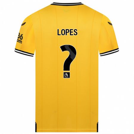 Kandiny Muži Leo Lopes #0 Žltá Dresy Hazai Csapatmez 2023/24 Triĭká