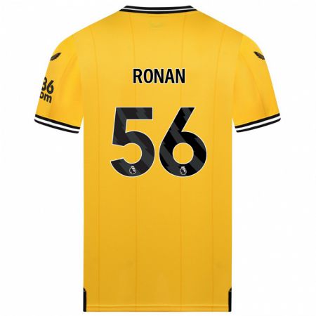 Kandiny Muži Connor Ronan #56 Žltá Dresy Hazai Csapatmez 2023/24 Triĭká