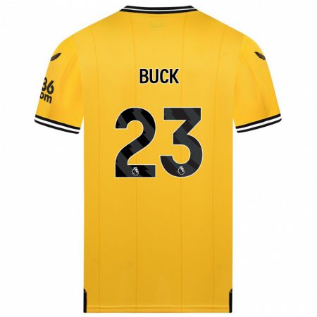 Kandiny Muži Alex Buck #23 Žltá Dresy Hazai Csapatmez 2023/24 Triĭká