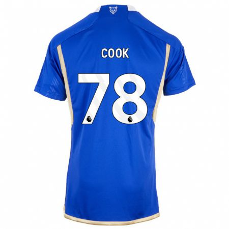 Kandiny Muži Freddie Cook #78 Kráľovská Modrá Dresy Hazai Csapatmez 2023/24 Triĭká
