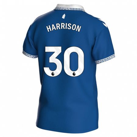 Kandiny Muži Jack Harrison #30 Kráľovská Modrá Dresy Hazai Csapatmez 2023/24 Triĭká