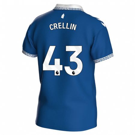 Kandiny Muži Billy Crellin #43 Kráľovská Modrá Dresy Hazai Csapatmez 2023/24 Triĭká