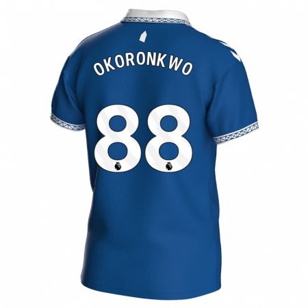 Kandiny Muži Francis Okoronkwo #88 Kráľovská Modrá Dresy Hazai Csapatmez 2023/24 Triĭká