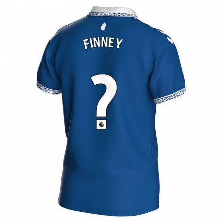 Kandiny Muži George Finney #0 Kráľovská Modrá Dresy Hazai Csapatmez 2023/24 Triĭká