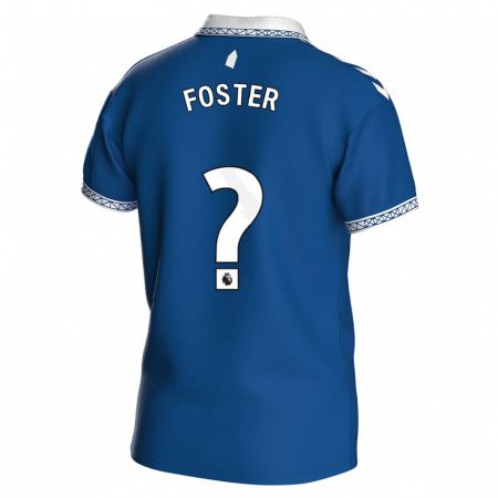 Kandiny Muži Harvey Foster #0 Kráľovská Modrá Dresy Hazai Csapatmez 2023/24 Triĭká