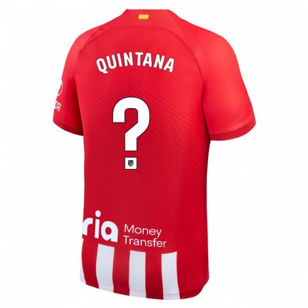 Kandiny Muži Nacho Quintana #0 Červená Biela Dresy Hazai Csapatmez 2023/24 Triĭká