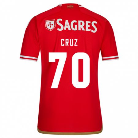 Kandiny Muži Filipe Cruz #70 Červená Dresy Hazai Csapatmez 2023/24 Triĭká