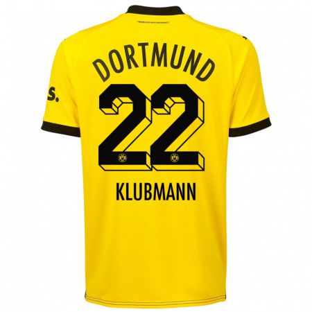 Kandiny Muži Leon Klubmann #22 Žltá Dresy Hazai Csapatmez 2023/24 Triĭká