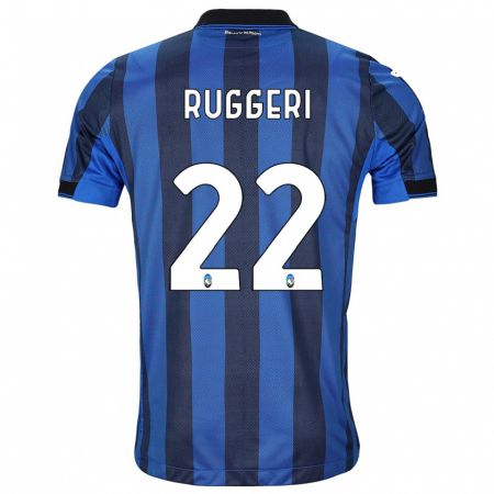 Kandiny Muži Matteo Ruggeri #22 Čierna Modrá Dresy Hazai Csapatmez 2023/24 Triĭká