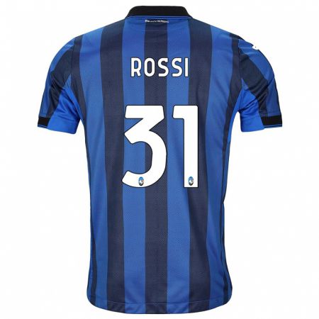 Kandiny Muži Francesco Rossi #31 Čierna Modrá Dresy Hazai Csapatmez 2023/24 Triĭká