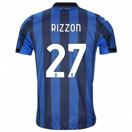 Kandiny Muži Giulia Rizzon #27 Čierna Modrá Dresy Hazai Csapatmez 2023/24 Triĭká