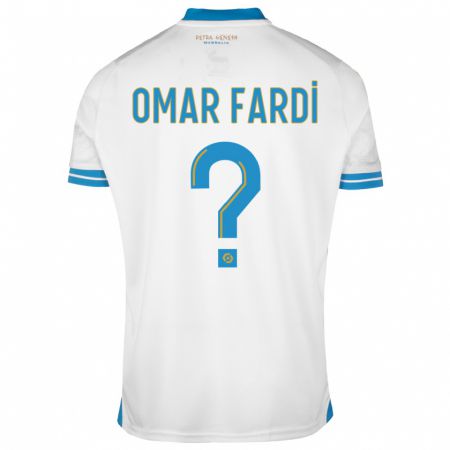 Kandiny Muži El Omar Fardi #0 Biely Dresy Hazai Csapatmez 2023/24 Triĭká