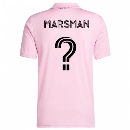 Kandiny Muži Nick Marsman #0 Ružová Dresy Hazai Csapatmez 2023/24 Triĭká