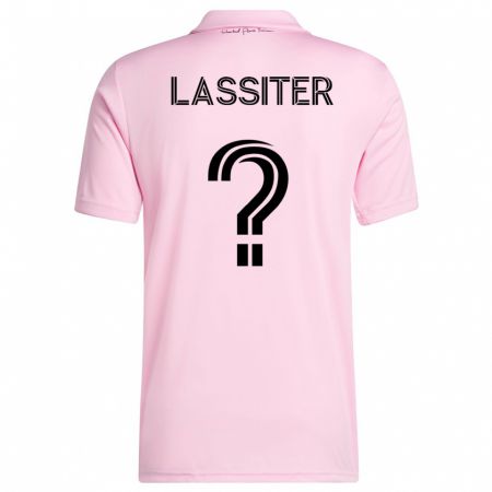 Kandiny Muži Ariel Lassiter #0 Ružová Dresy Hazai Csapatmez 2023/24 Triĭká
