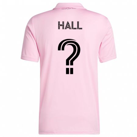 Kandiny Muži Tyler Hall #0 Ružová Dresy Hazai Csapatmez 2023/24 Triĭká