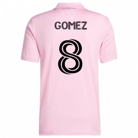 Kandiny Muži Diego Gómez #8 Ružová Dresy Hazai Csapatmez 2023/24 Triĭká