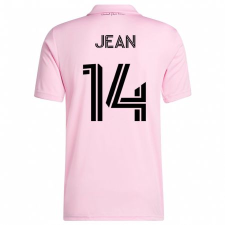 Kandiny Muži Corentin Jean #14 Ružová Dresy Hazai Csapatmez 2023/24 Triĭká