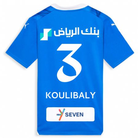 Kandiny Muži Kalidou Koulibaly #3 Modrá Dresy Hazai Csapatmez 2023/24 Triĭká