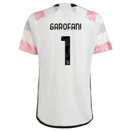 Kandiny Muži Giovanni Garofani #1 Biela Ružová Dresy Idegenbeli Csapatmez 2023/24 Triĭká