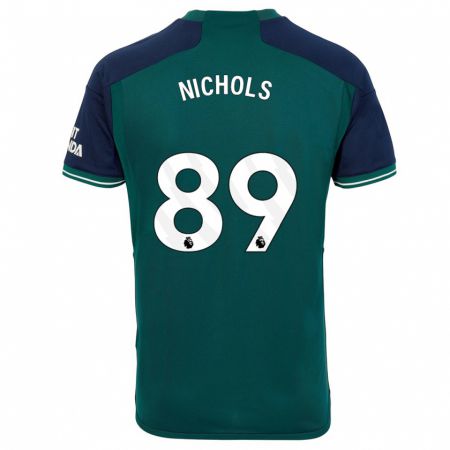 Kandiny Muži Josh Nichols #89 Zelená Dresy Tretia Csapatmez 2023/24 Triĭká