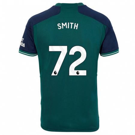 Kandiny Muži Matt Smith #72 Zelená Dresy Tretia Csapatmez 2023/24 Triĭká
