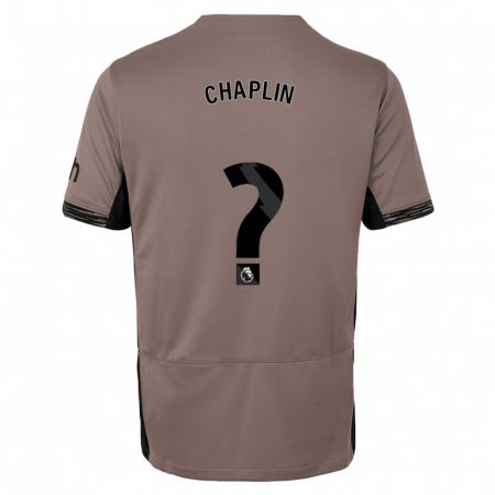 Kandiny Muži Archie Chaplin #0 Tmavo Béžová Dresy Tretia Csapatmez 2023/24 Triĭká