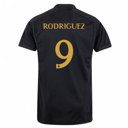 Kandiny Muži Álvaro Rodríguez #9 Čierna Dresy Tretia Csapatmez 2023/24 Triĭká