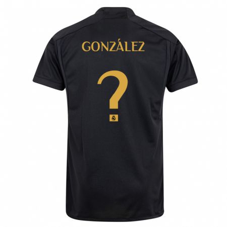 Kandiny Muži Fran González #0 Čierna Dresy Tretia Csapatmez 2023/24 Triĭká