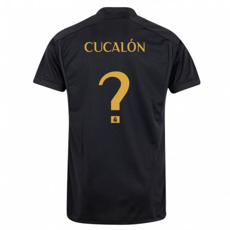 Kandiny Muži Marc Cucalón #0 Čierna Dresy Tretia Csapatmez 2023/24 Triĭká