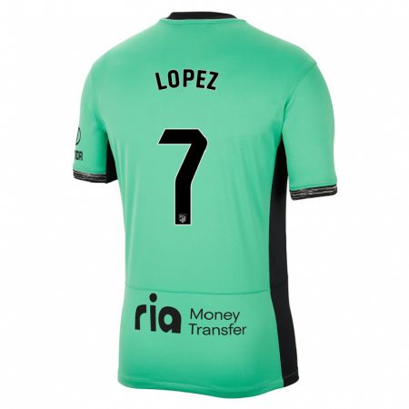 Kandiny Muži Maitane Lopez #7 Jarná Zelená Dresy Tretia Csapatmez 2023/24 Triĭká