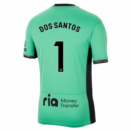 Kandiny Muži Alex Dos Santos #1 Jarná Zelená Dresy Tretia Csapatmez 2023/24 Triĭká