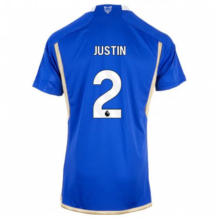 Kandiny Ženy James Justin #2 Kráľovská Modrá Dresy Hazai Csapatmez 2023/24 Triĭká