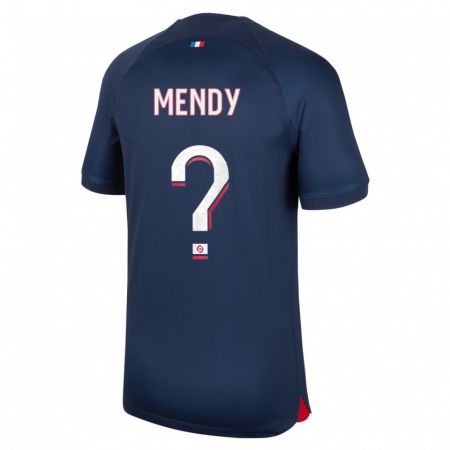 Kandiny Ženy Tony Mendy #0 Modrá Červená Dresy Hazai Csapatmez 2023/24 Triĭká