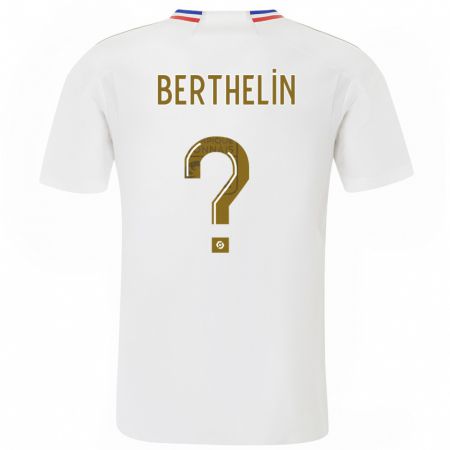 Kandiny Ženy Romain Berthelin #0 Biely Dresy Hazai Csapatmez 2023/24 Triĭká