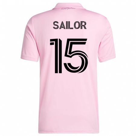 Kandiny Ženy Ryan Sailor #15 Ružová Dresy Hazai Csapatmez 2023/24 Triĭká