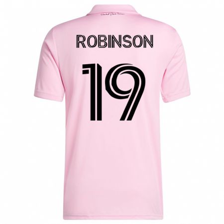 Kandiny Ženy Robbie Robinson #19 Ružová Dresy Hazai Csapatmez 2023/24 Triĭká