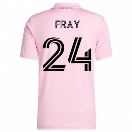 Kandiny Ženy Ian Fray #24 Ružová Dresy Hazai Csapatmez 2023/24 Triĭká