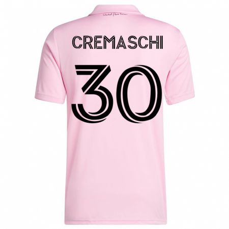 Kandiny Ženy Benja Cremaschi #30 Ružová Dresy Hazai Csapatmez 2023/24 Triĭká