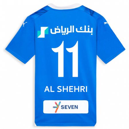 Kandiny Ženy Saleh Al-Shehri #11 Modrá Dresy Hazai Csapatmez 2023/24 Triĭká
