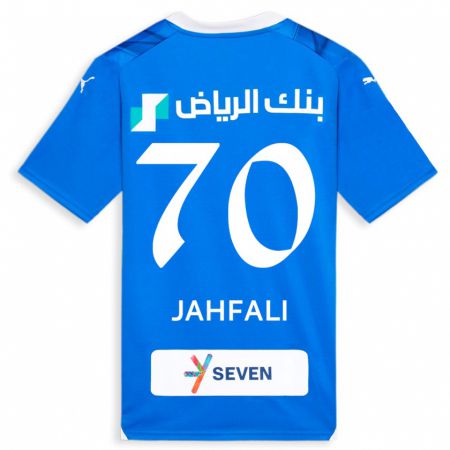 Kandiny Ženy Mohammed Jahfali #70 Modrá Dresy Hazai Csapatmez 2023/24 Triĭká